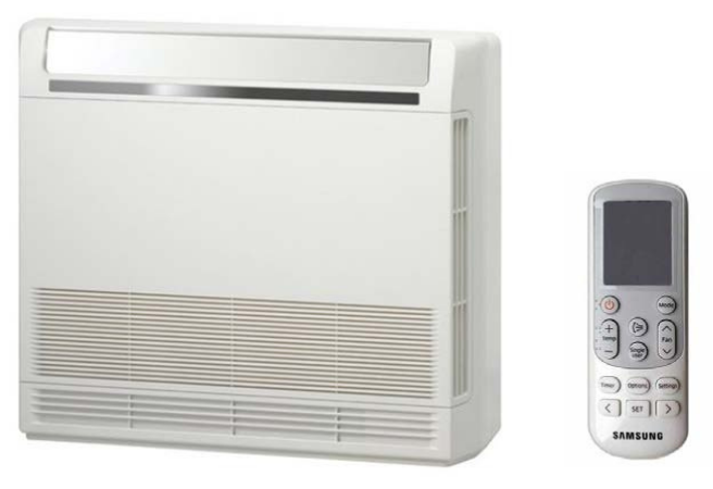 Aire Acondicionado SAMSUNG CONSOLA DE SUELO – Diseño Compacto y Climatización Inteligente